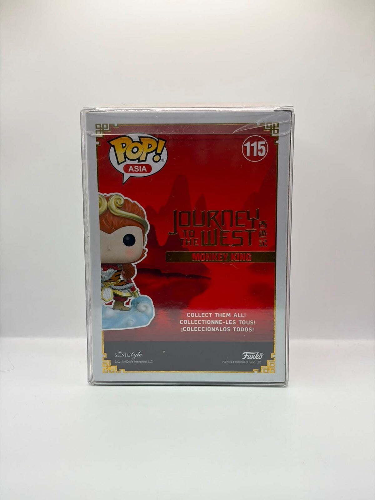 Funko Pop! Asia Monkey King #115 Journey to the West Vinyl Figure Green Glow Edition