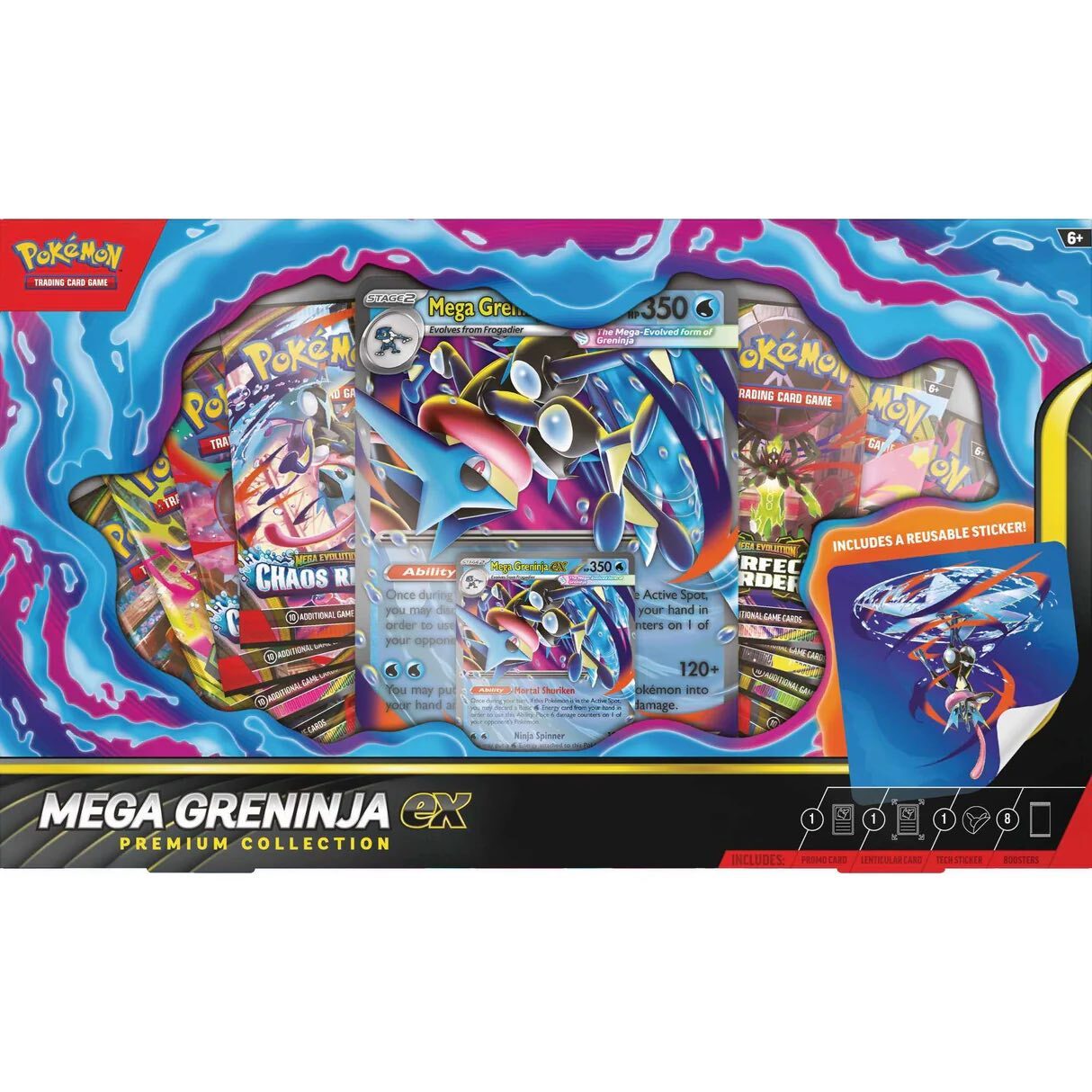 Pokémon Mega Greninja EX Premium Collection Trading Card Game