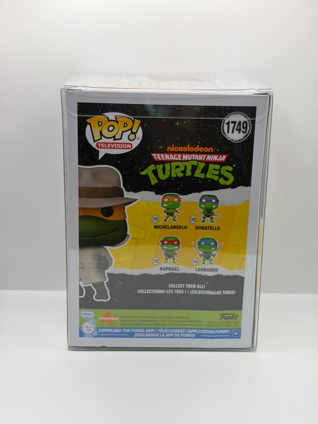 Funko Pop! Television Teenage Mutant Ninja Turtles Michelangelo #1749 Vinyl Figure