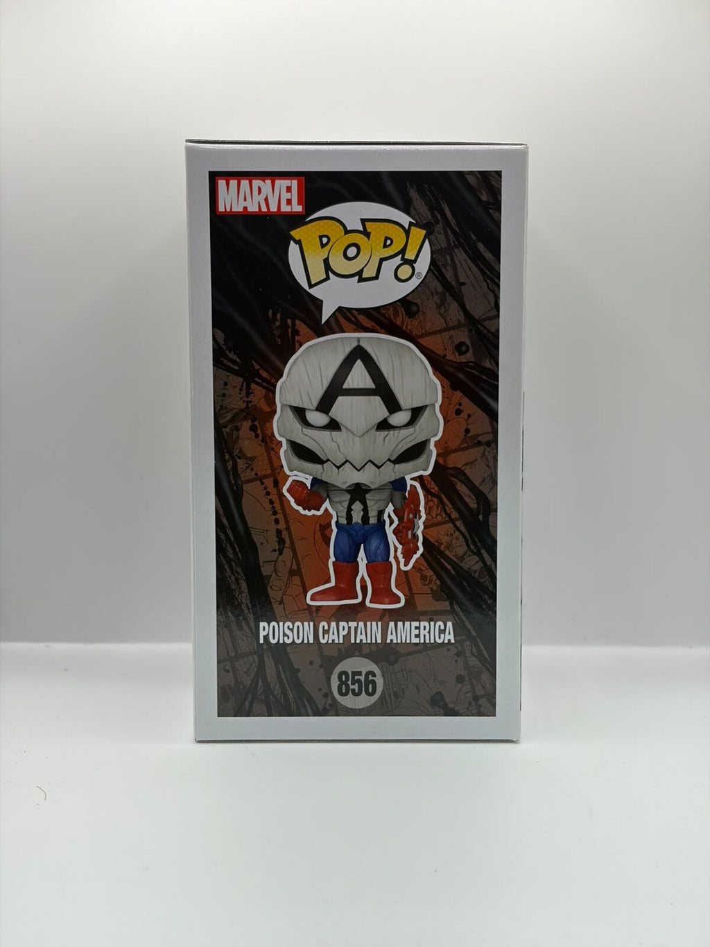 Funko Pop! Marvel Venom 856 Poison Captain America Special Edition Vinyl Figure