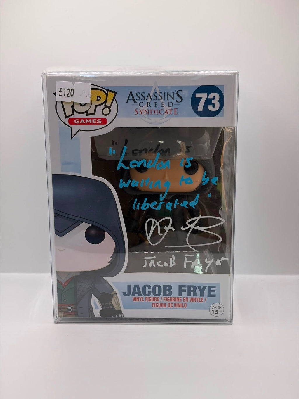 Funko Pop! Games Assassin's Creed Syndicate Jacob Frye Vinyl Figure #73 Signed