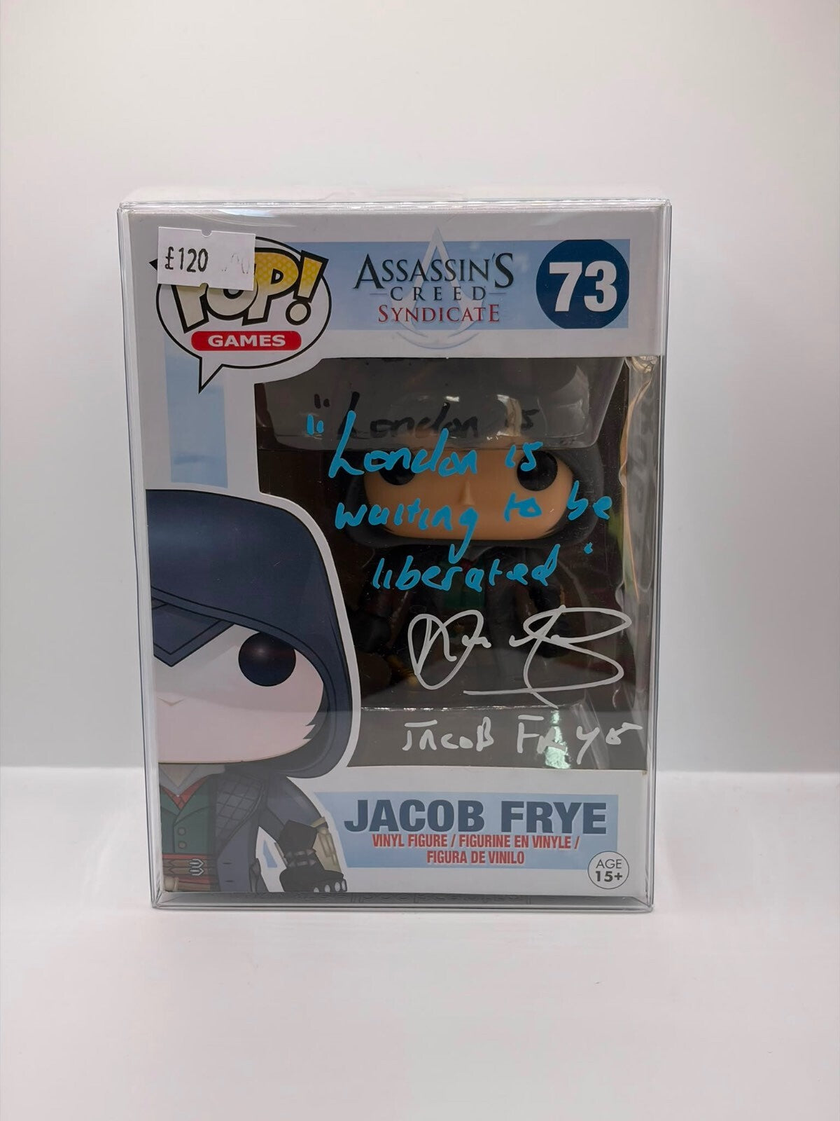 Funko Pop! Games Assassin's Creed Syndicate Jacob Frye Vinyl Figure #73 Signed