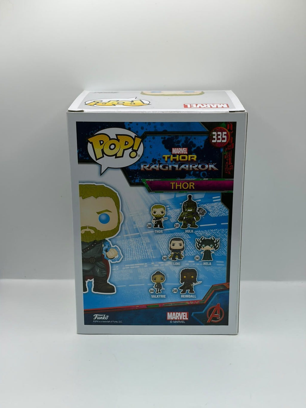 Funko Pop! Marvel Thor: Ragnarok Thor #335 Glow-in-the-Dark Summer Convention Exclusive