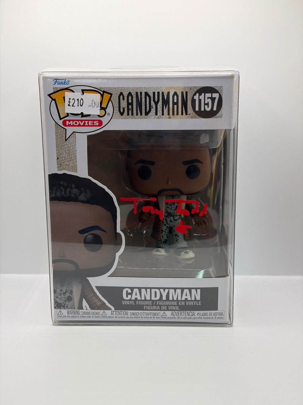 Funko Pop! Movies Candyman Vinyl Figure #1157 Signed