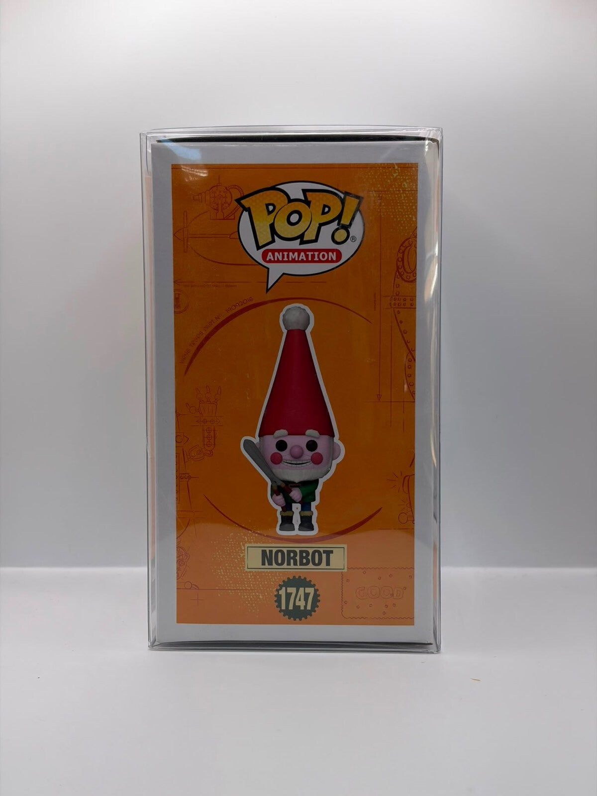 Funko Pop! Animation Wallace & Gromit Norbot Vinyl Figure #1747 Autographed