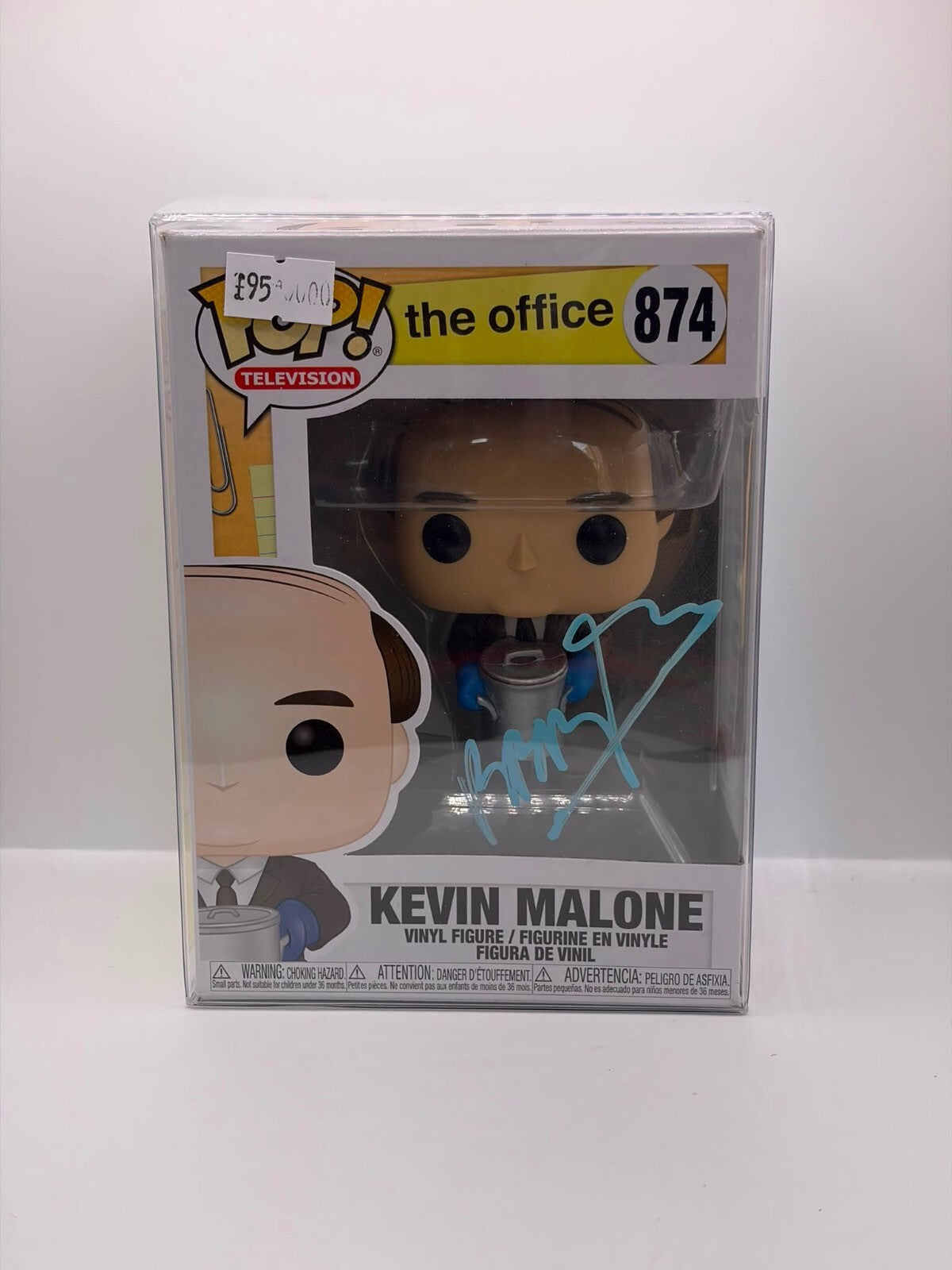 Funko Pop! Television The Office Kevin Malone Vinyl Figure #874 Signed
