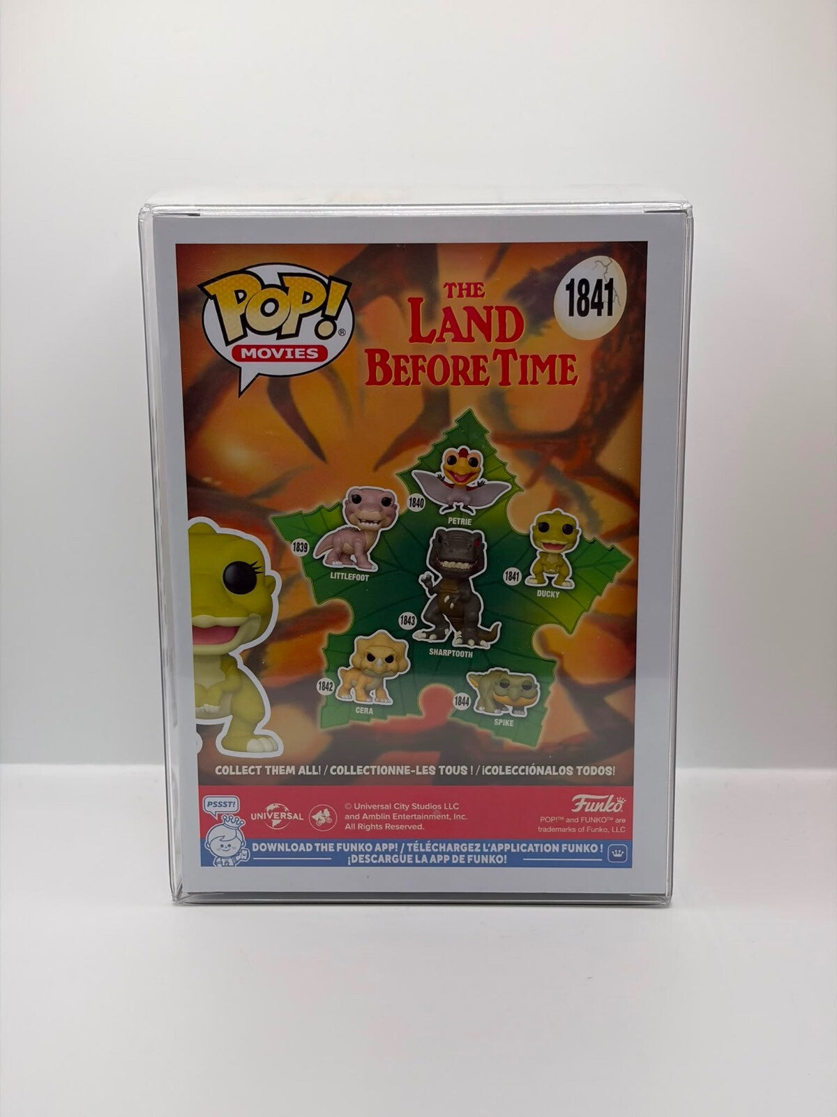 Funko Pop! Movies The Land Before Time Ducky Vinyl Figure #1841 Signed