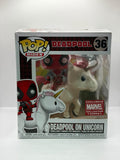 Funko Pop! Rides Deadpool on Unicorn #36 Marvel Collector Corps Exclusive
