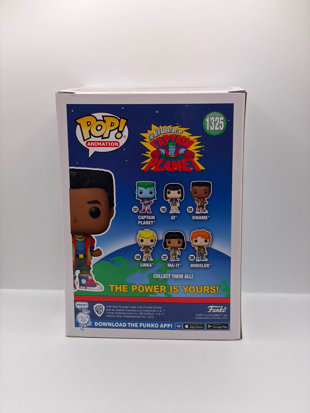 Funko Pop! Animation Captain Planet Kwame Vinyl Figure #1325