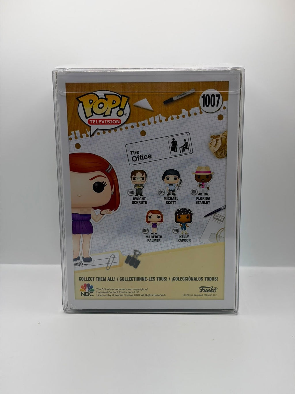 Funko Pop! Television The Office Meredith Palmer Vinyl Figure #1007 Signed