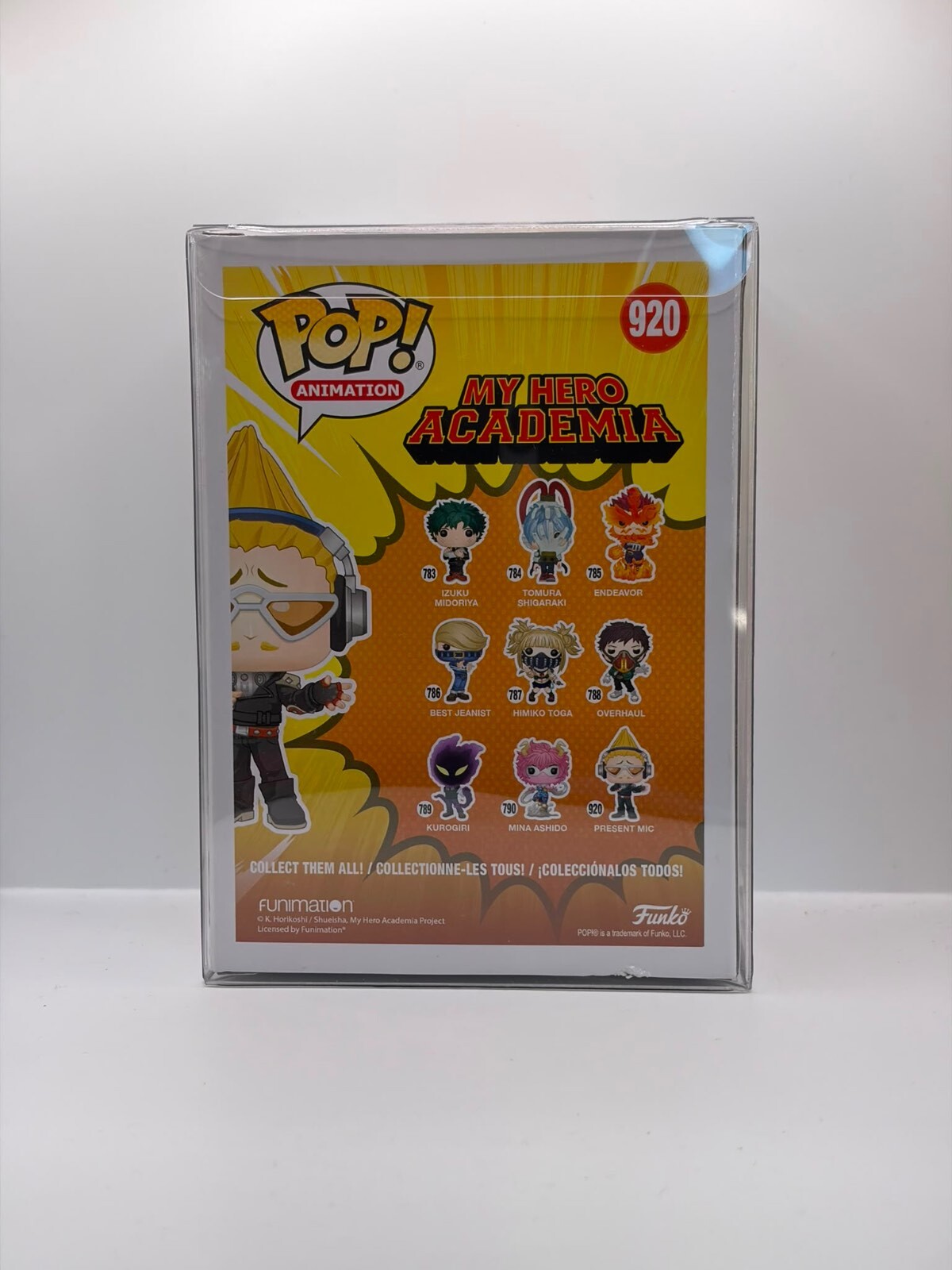 Funko Pop! Animation My Hero Academia Present Mic Vinyl Figure #920