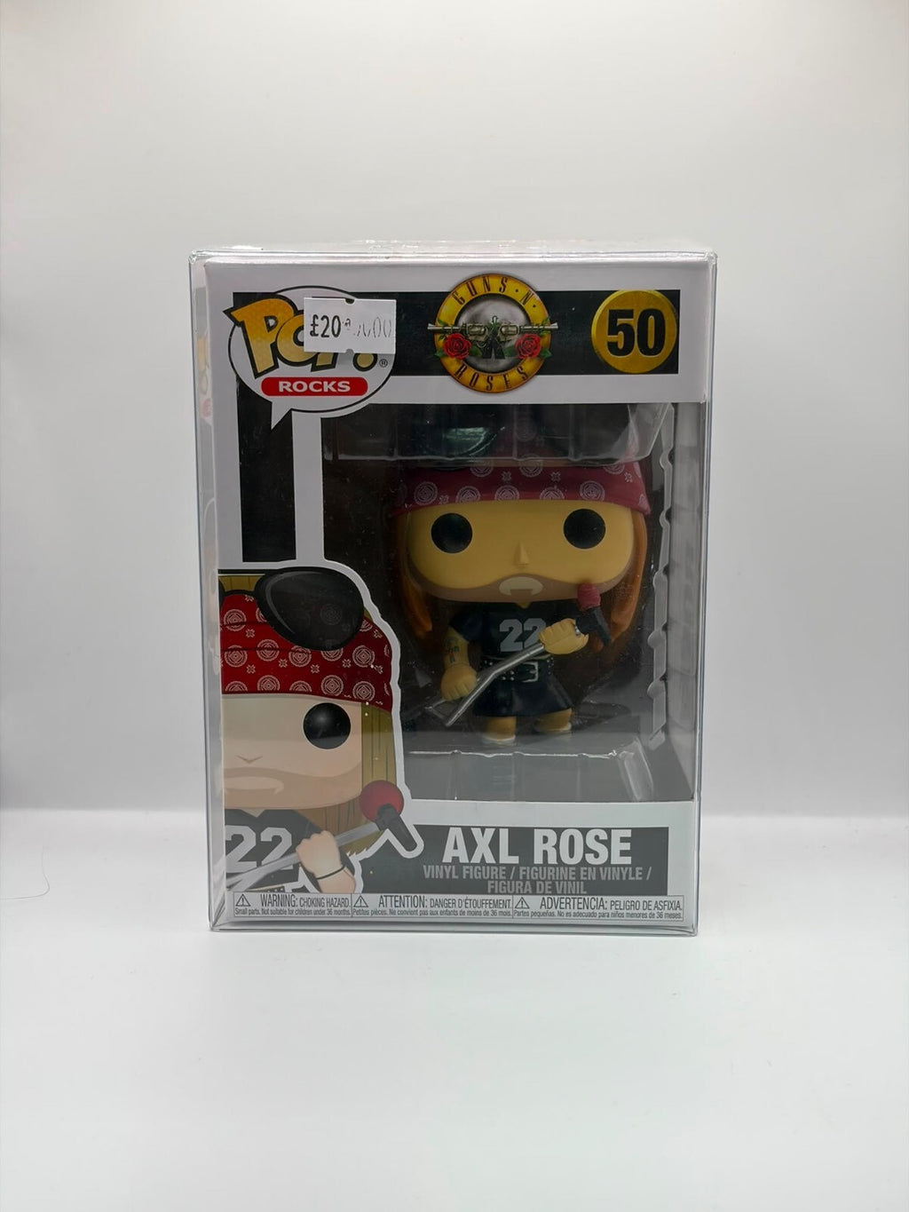 Funko Pop! Rocks Guns N' Roses Axl Rose Vinyl Figure #50