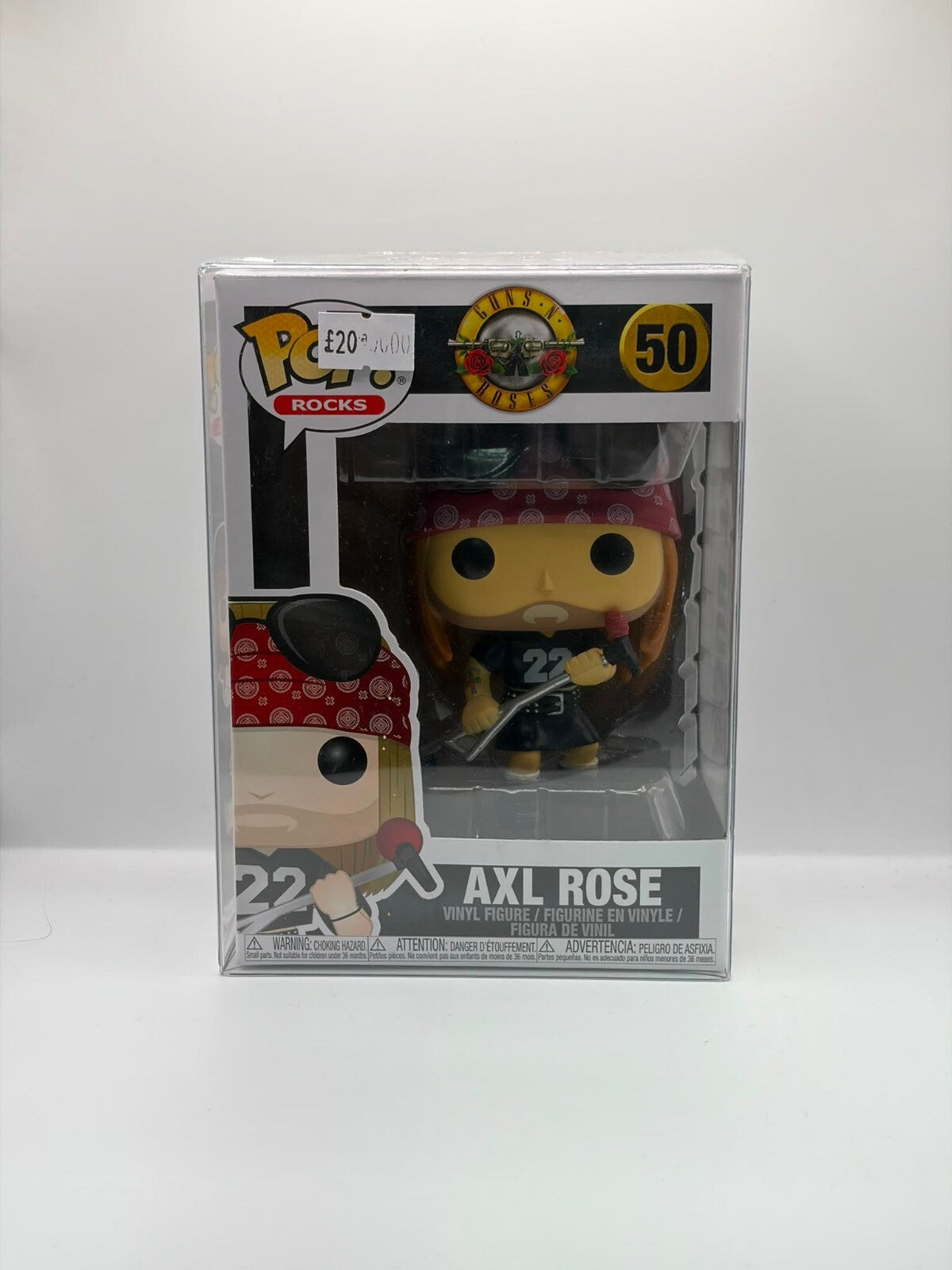 Funko Pop! Rocks Guns N' Roses Axl Rose Vinyl Figure #50