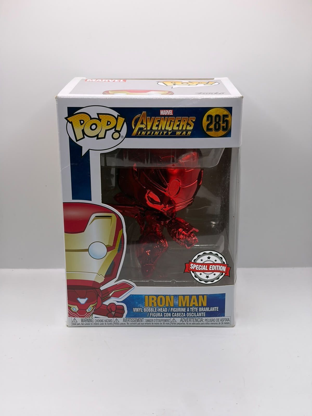 Funko Pop! Marvel Avengers: Infinity War Iron Man #285 Special Edition
