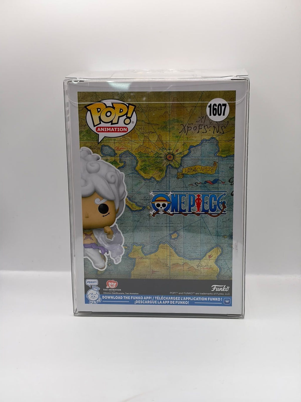 Funko Pop! Animation One Piece Luffy Gear Five #1607 Vinyl Figure with Chase Sticker
