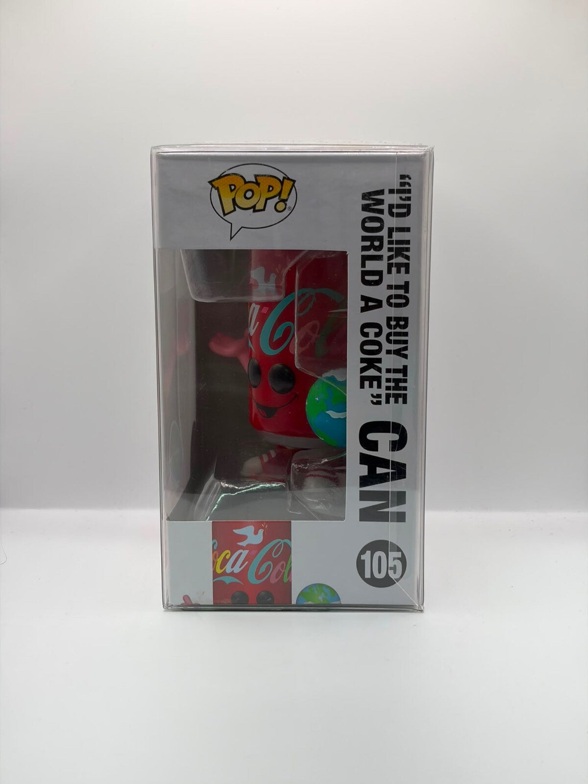 Funko Pop! Coca-Cola 1971 AD Icon Vinyl Figure - "I'd Like to Buy the World a Coke" Can #105