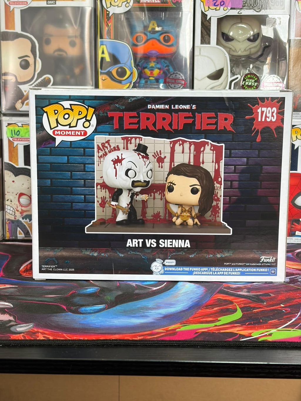 Funko Pop! Moment Terrifier Art vs Sienna #1793