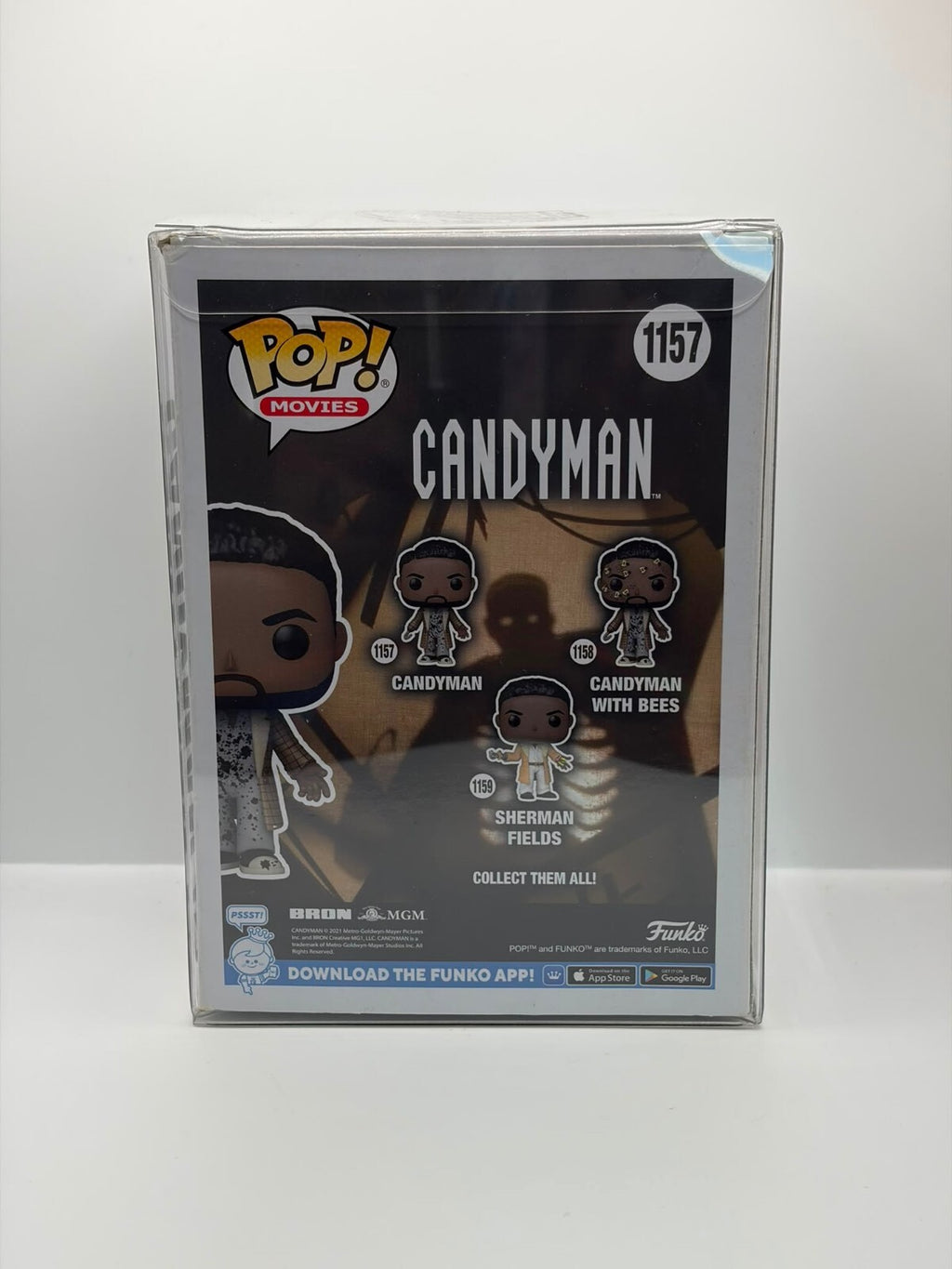 Funko Pop! Movies Candyman Vinyl Figure #1157 Signed