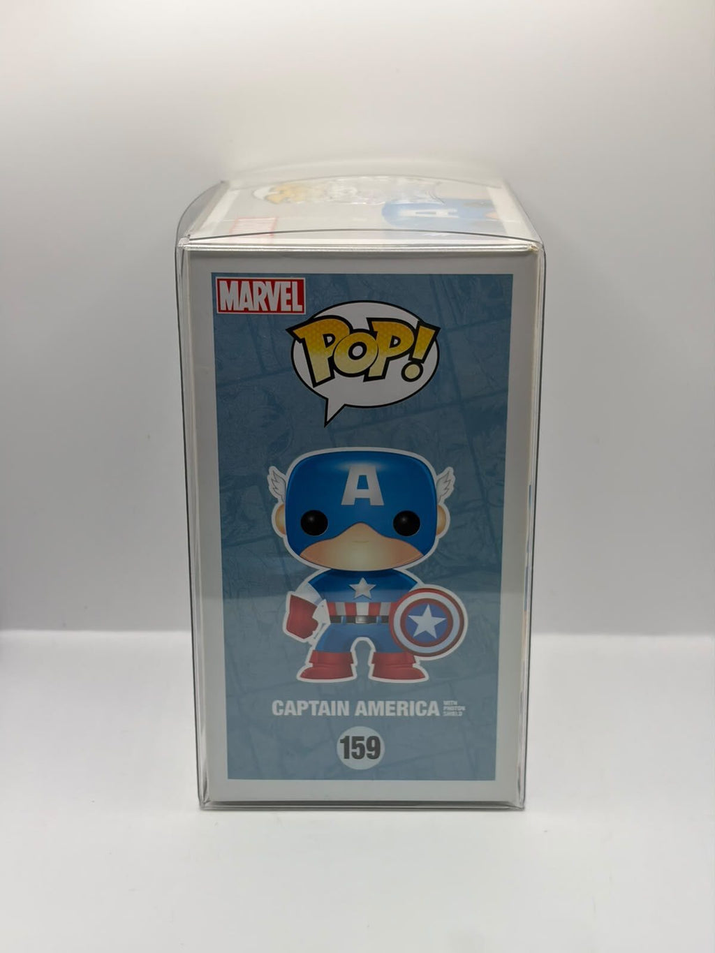 Funko Pop! Marvel Captain America #159 75th Anniversary