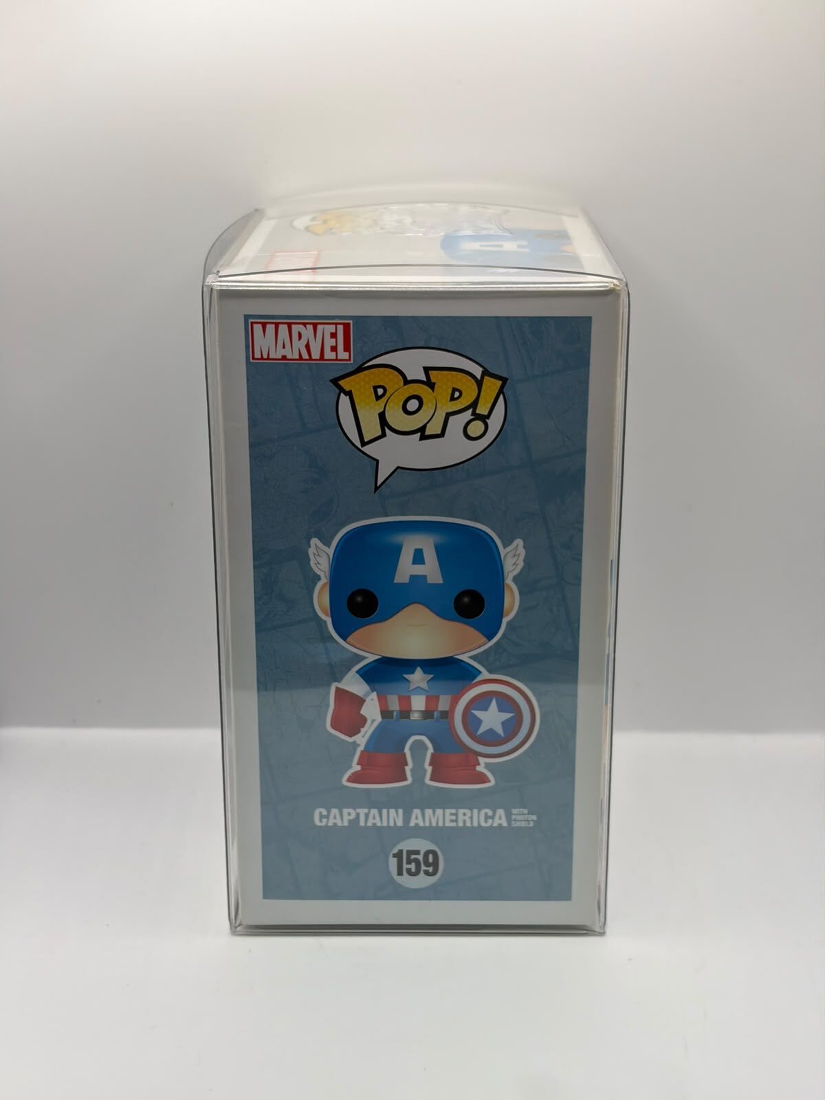 Funko Pop! Marvel Captain America #159 75th Anniversary