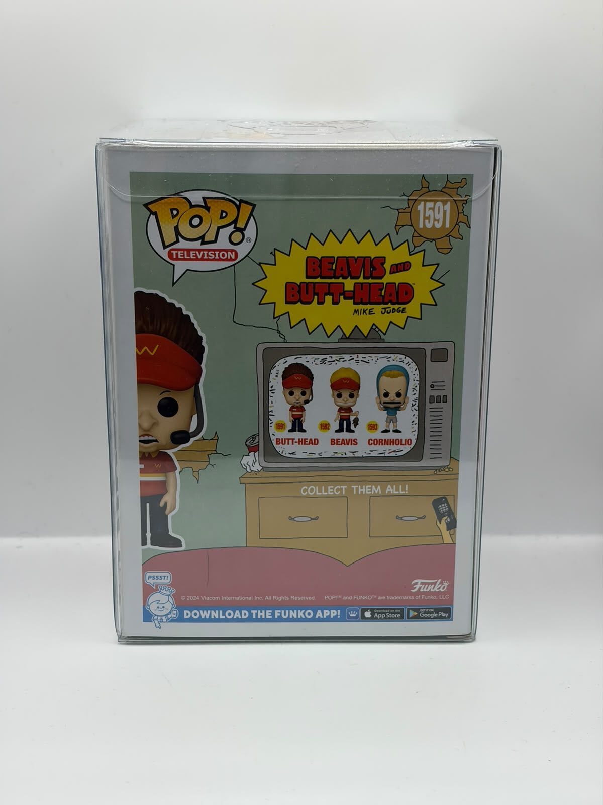Funko Pop! Television Beavis and Butt-Head Butt-Head Vinyl Figure #1591