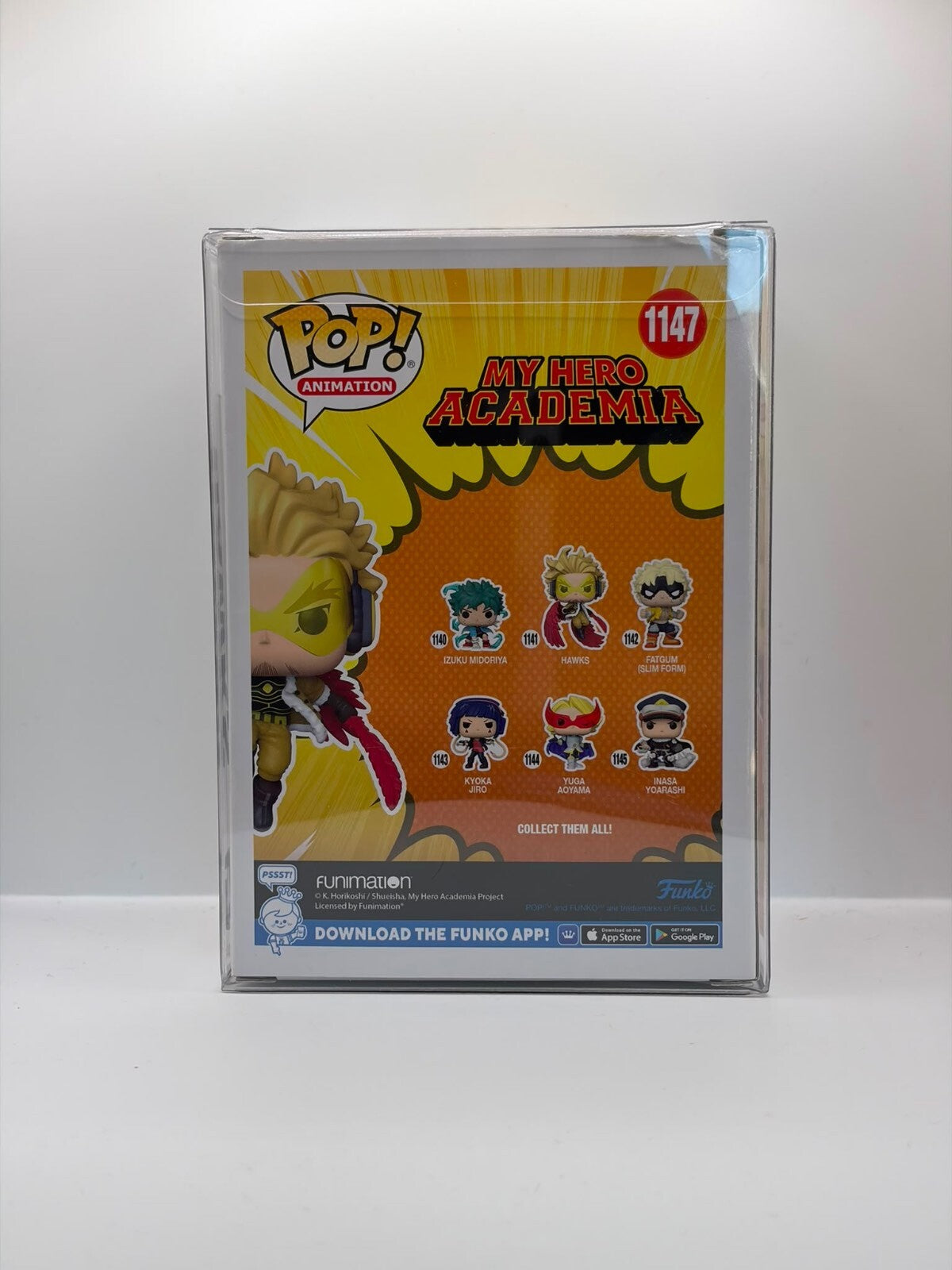 Funko Pop! Animation My Hero Academia Hawks #1147 Flocked Special Edition Vinyl Figure
