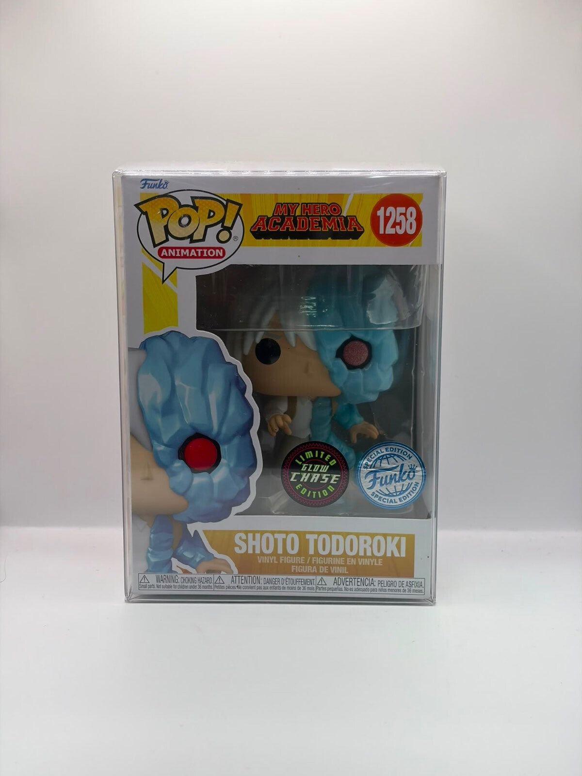 Funko Pop! Animation My Hero Academia Shoto Todoroki #1258 Glow Chase Vinyl Figure