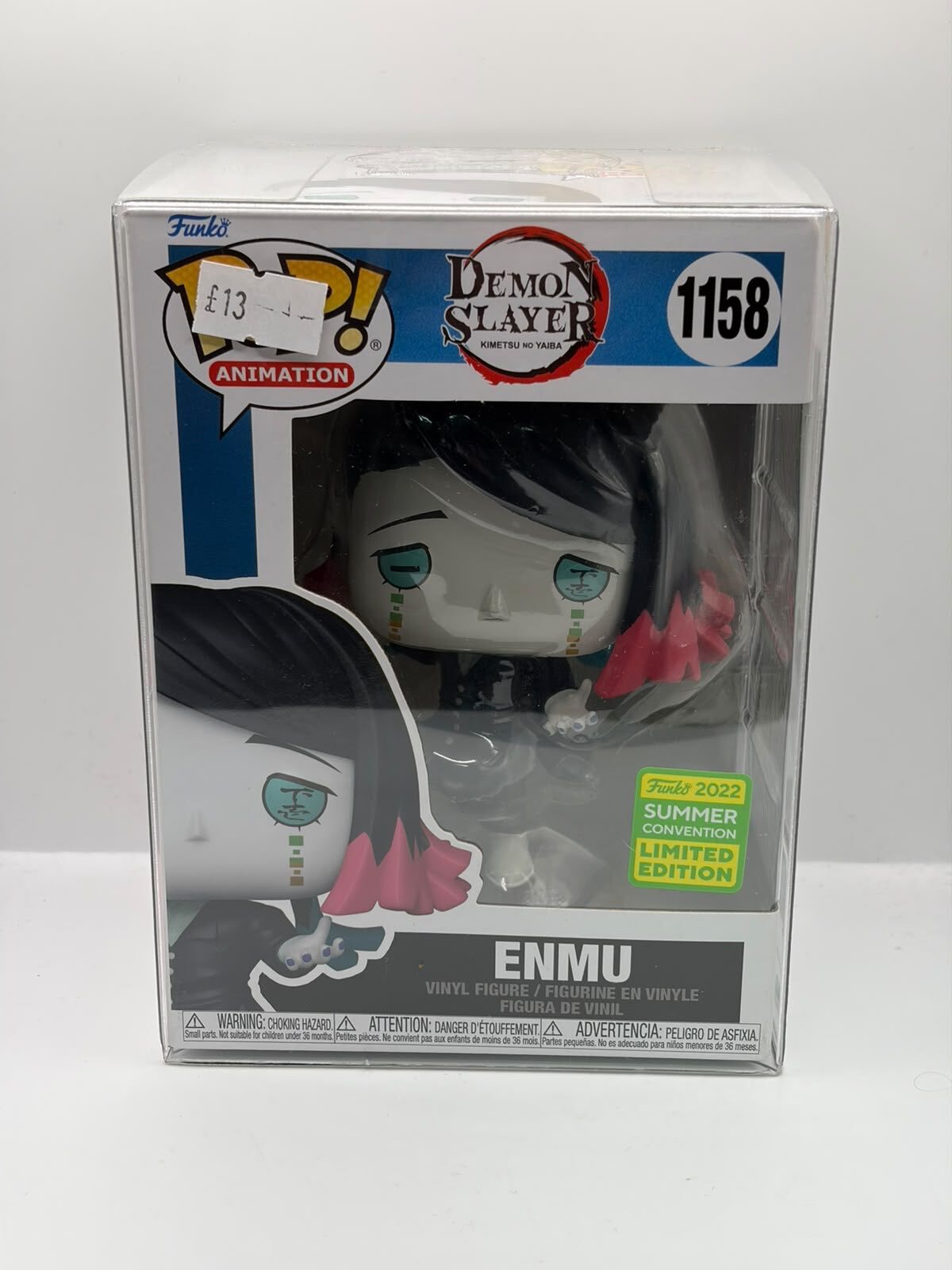 Funko Pop! Animation Demon Slayer Enmu #1158 Vinyl Figure