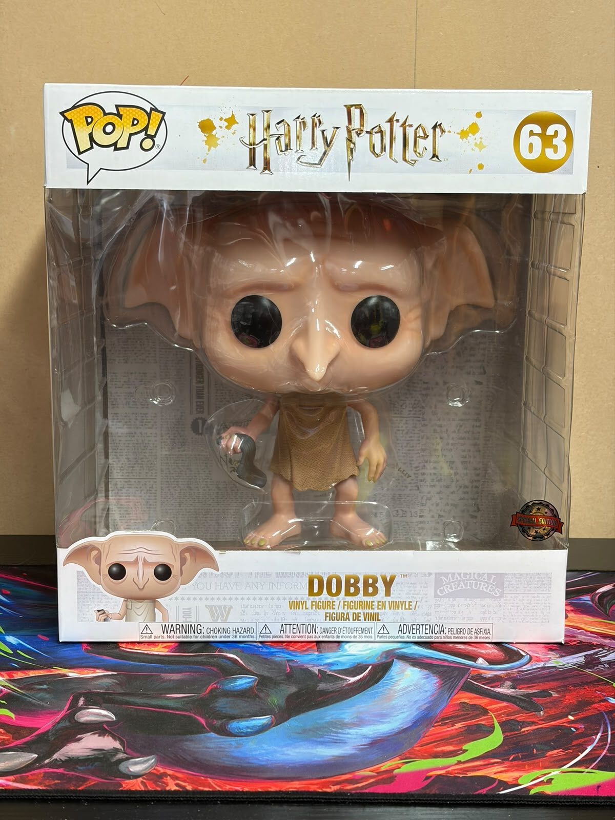 Funko Pop! Harry Potter Dobby #63 Vinyl Figure in Box
