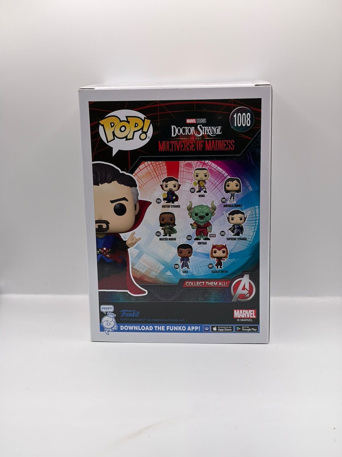 Funko Pop! Marvel Doctor Strange #1008 Multiverse of Madness Speciality Series