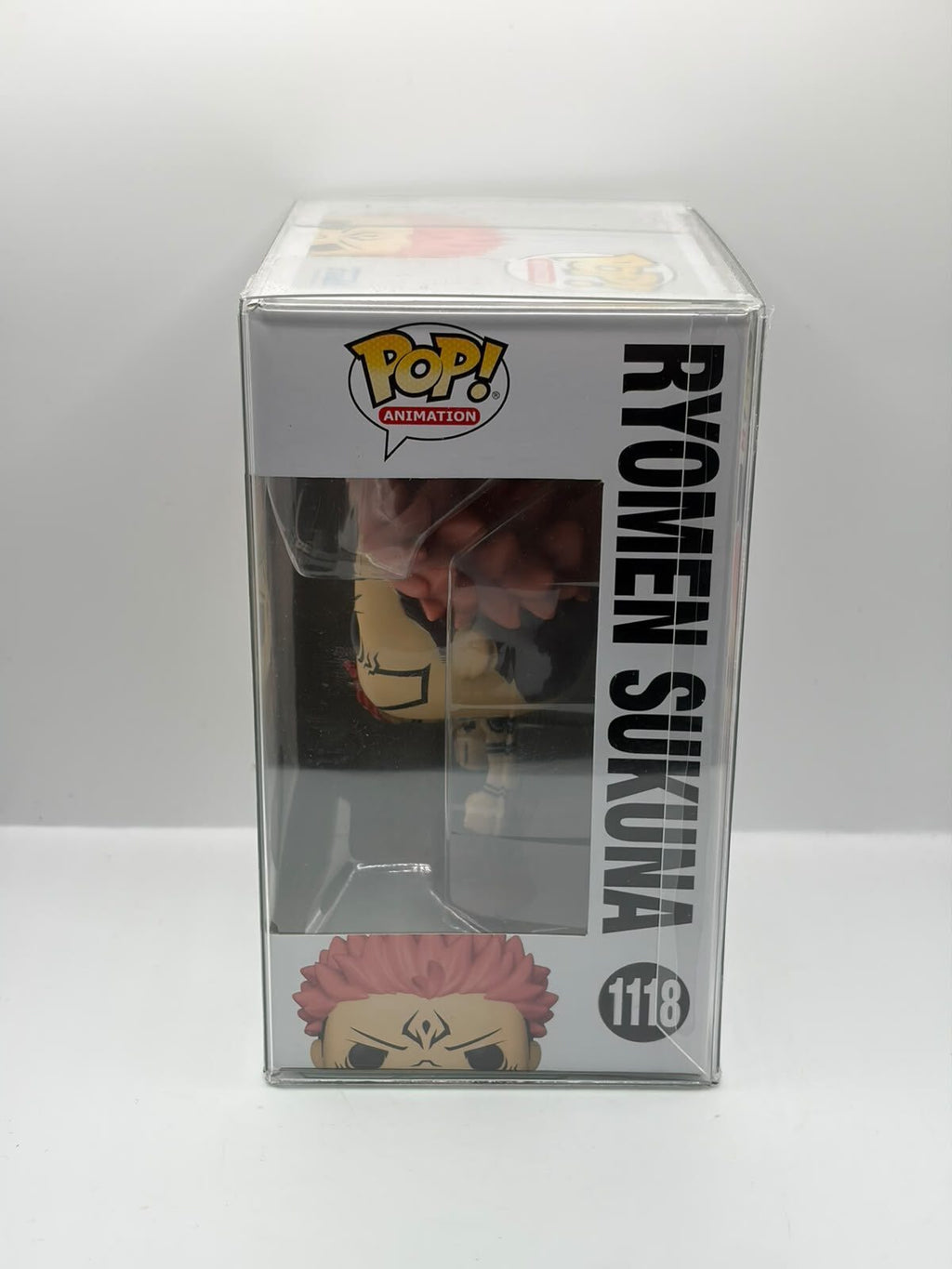 Funko Pop! Animation Jujutsu Kaisen Ryomen Sukuna #1118 Vinyl Figure in Protector