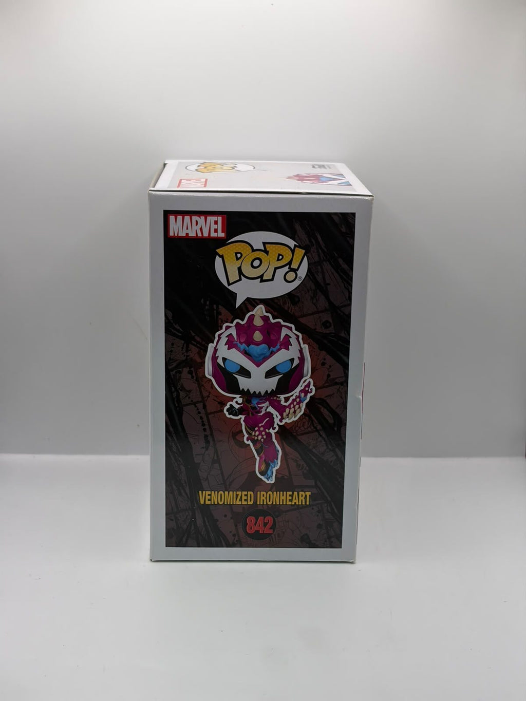 Funko Pop! Marvel Spider-Man: Maximum Venomized Ironheart #842 Special Edition