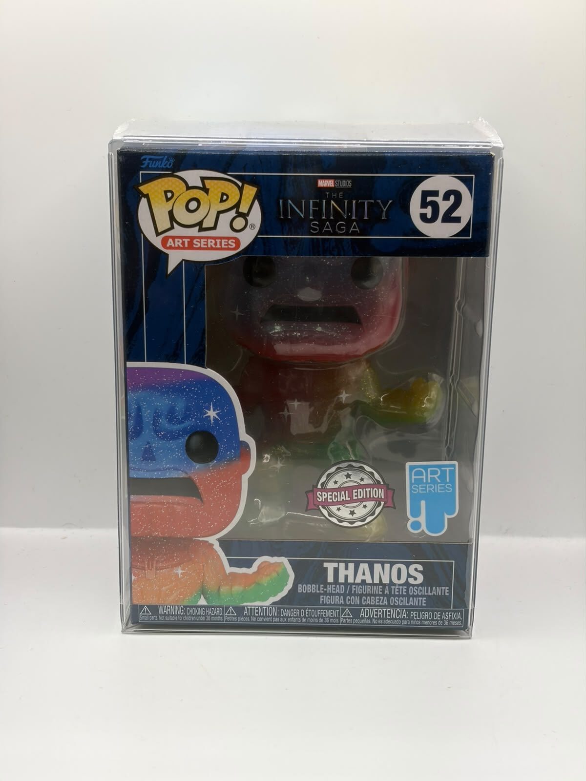 Funko Pop! Art Series Marvel Infinity Saga Thanos #52 Special Edition Collectible Figure