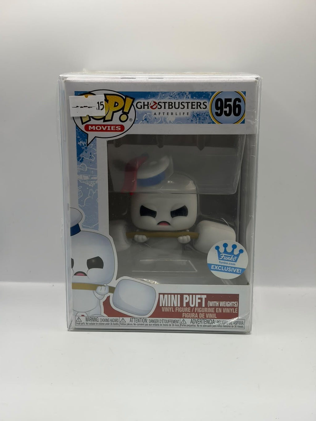 Funko Pop! Movies Ghostbusters Afterlife Mini Puft (With Weights) Vinyl Figure #956 - Funko Exclusive
