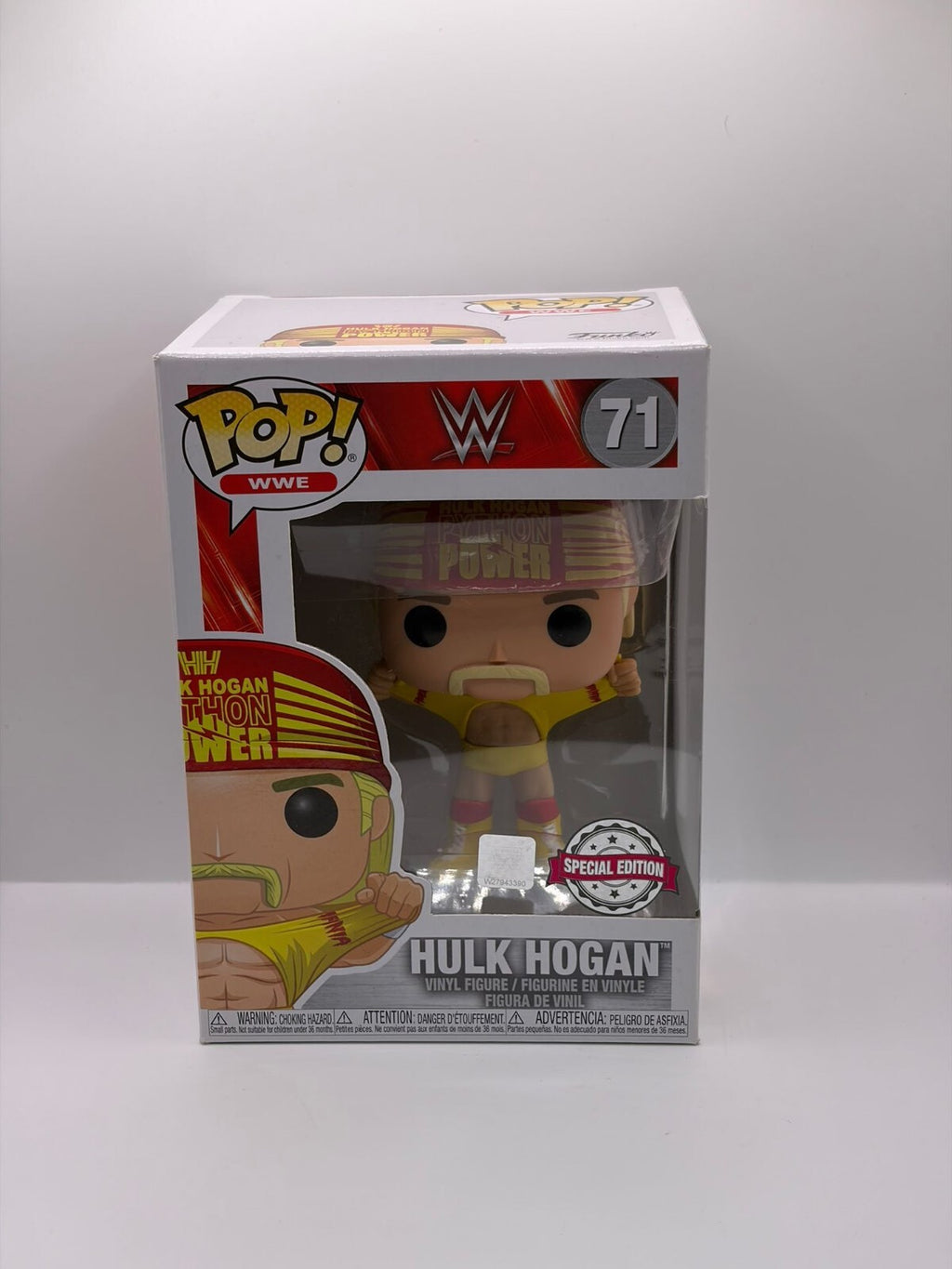 Funko Pop! WWE Hulk Hogan Vinyl Figure #71 Special Edition