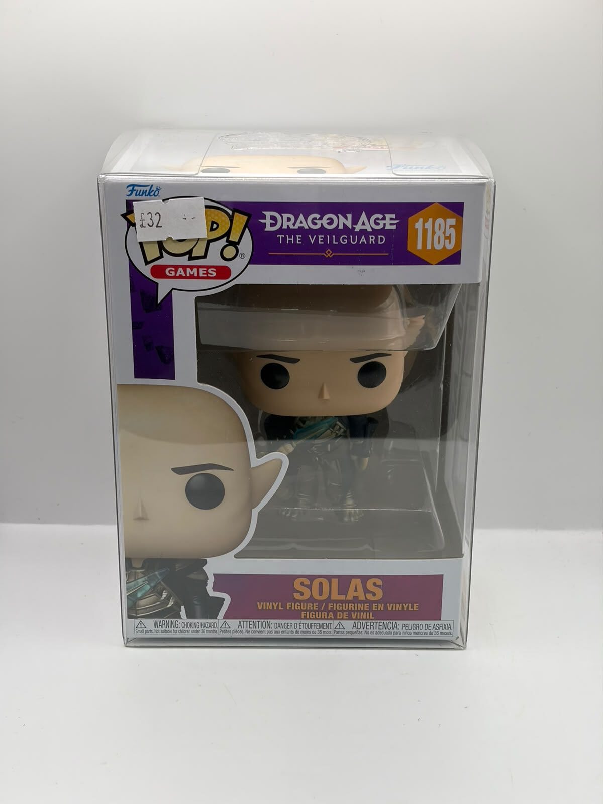 Funko Pop! Games Dragon Age: The Veilguard Solas #1185 Vinyl Figure