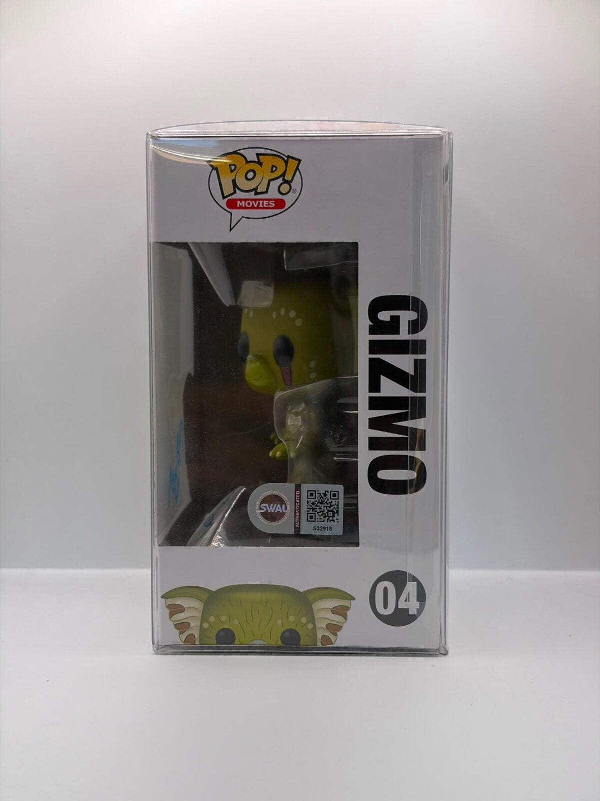 Funko Pop! Movies Gremlins Gizmo Vinyl Figure #04 Signed Collectible