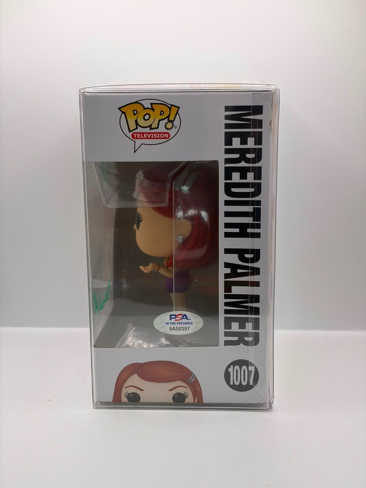 Funko Pop! Television The Office Meredith Palmer Vinyl Figure #1007 Signed