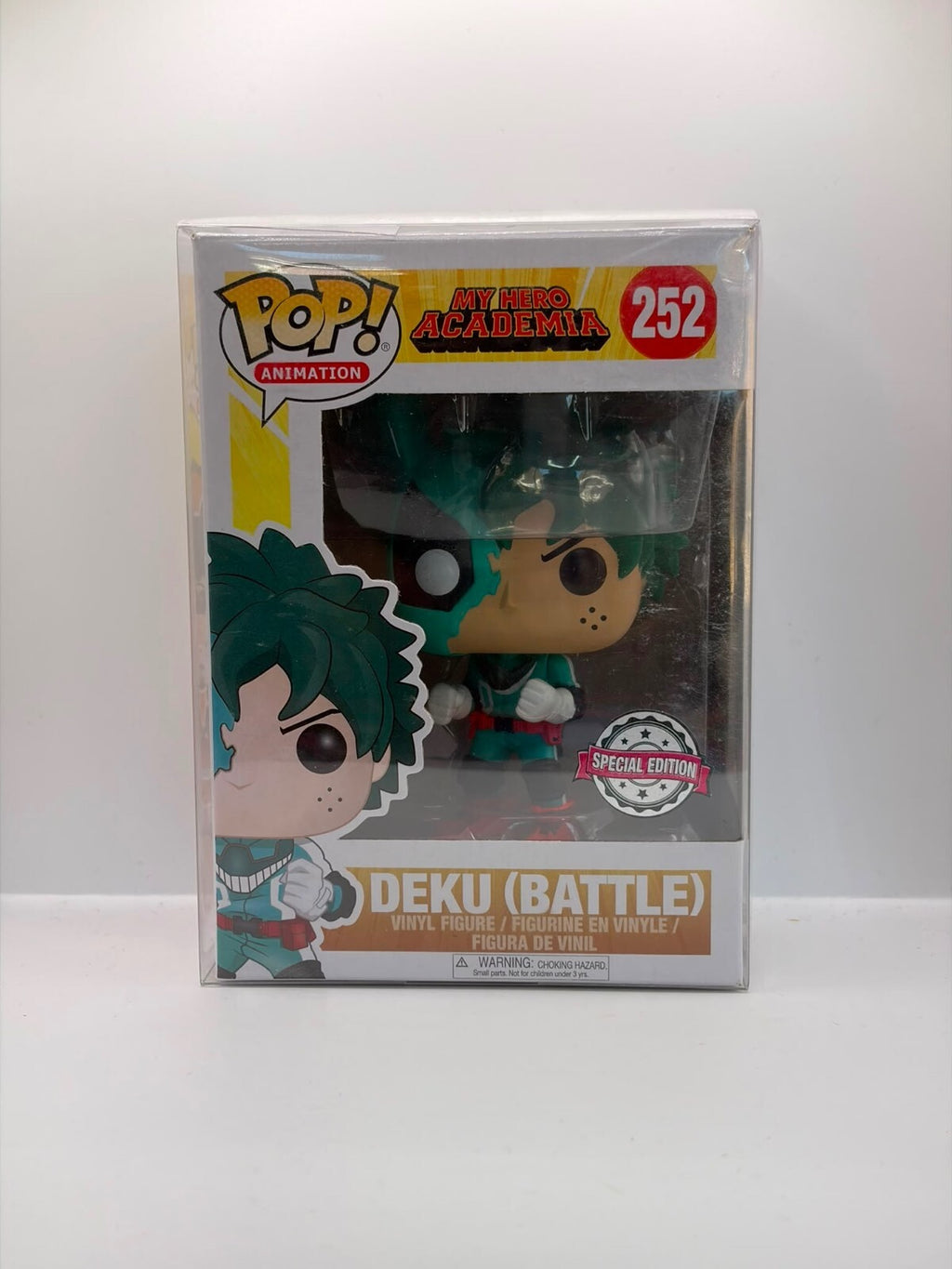 Funko Pop! Animation My Hero Academia Deku (Battle) Vinyl Figure #252 Special Edition
