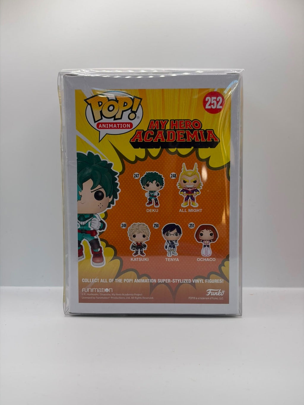 Funko Pop! Animation My Hero Academia Deku (Battle) Vinyl Figure #252 Special Edition