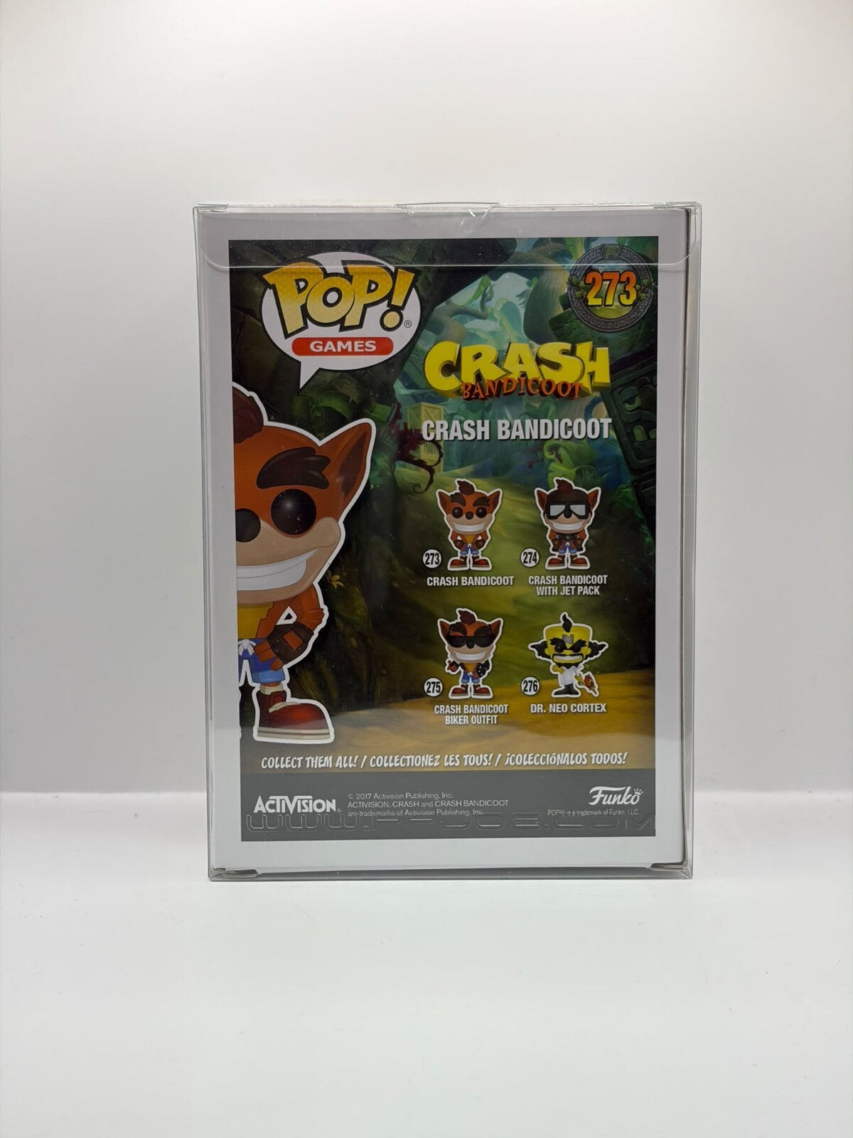 Funko Pop! Games Crash Bandicoot Vinyl Figure #273 Chase Edition