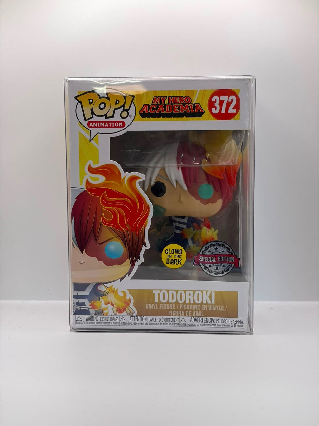 Funko Pop! Animation My Hero Academia Todoroki #372 Glow in the Dark Special Edition Vinyl Figure