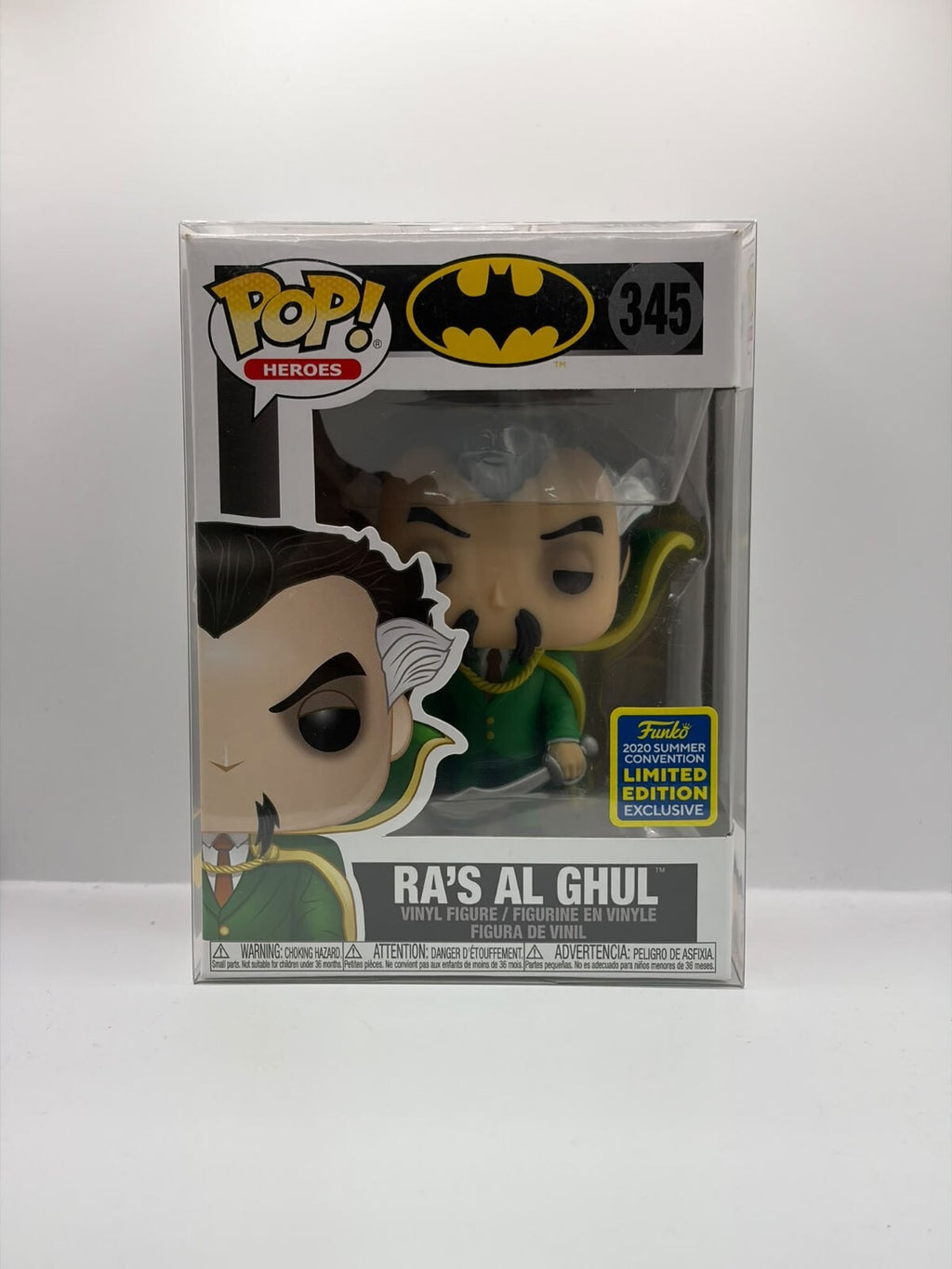 Funko Pop! Heroes DC Super Heroes Ra's Al Ghul Vinyl Figure #345 Limited Edition