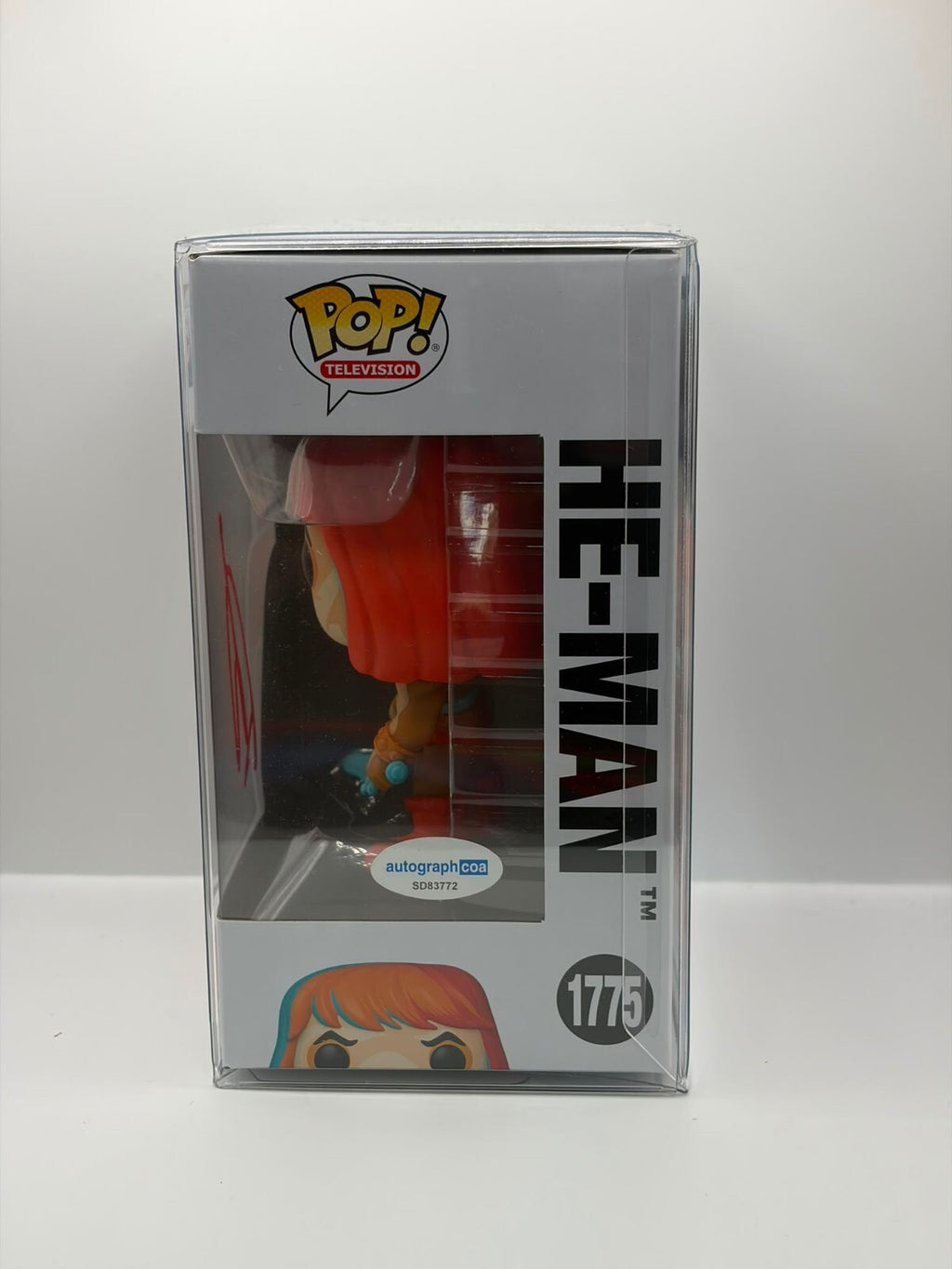Funko Pop! Television Masters of the Universe He-Man #1775 Signed