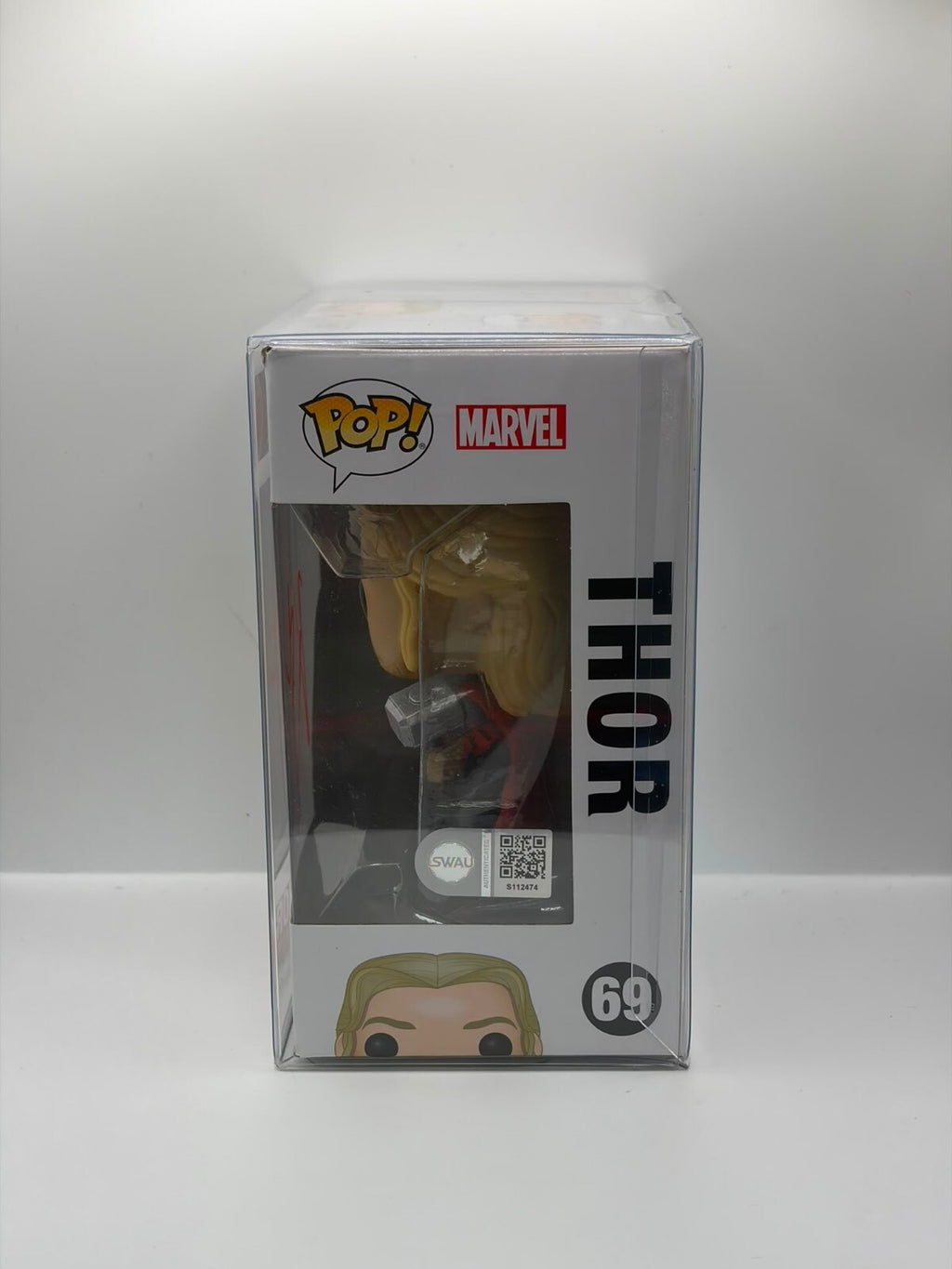 Funko Pop! Marvel Avengers Age of Ultron Thor #69 Vinyl Figure Signed