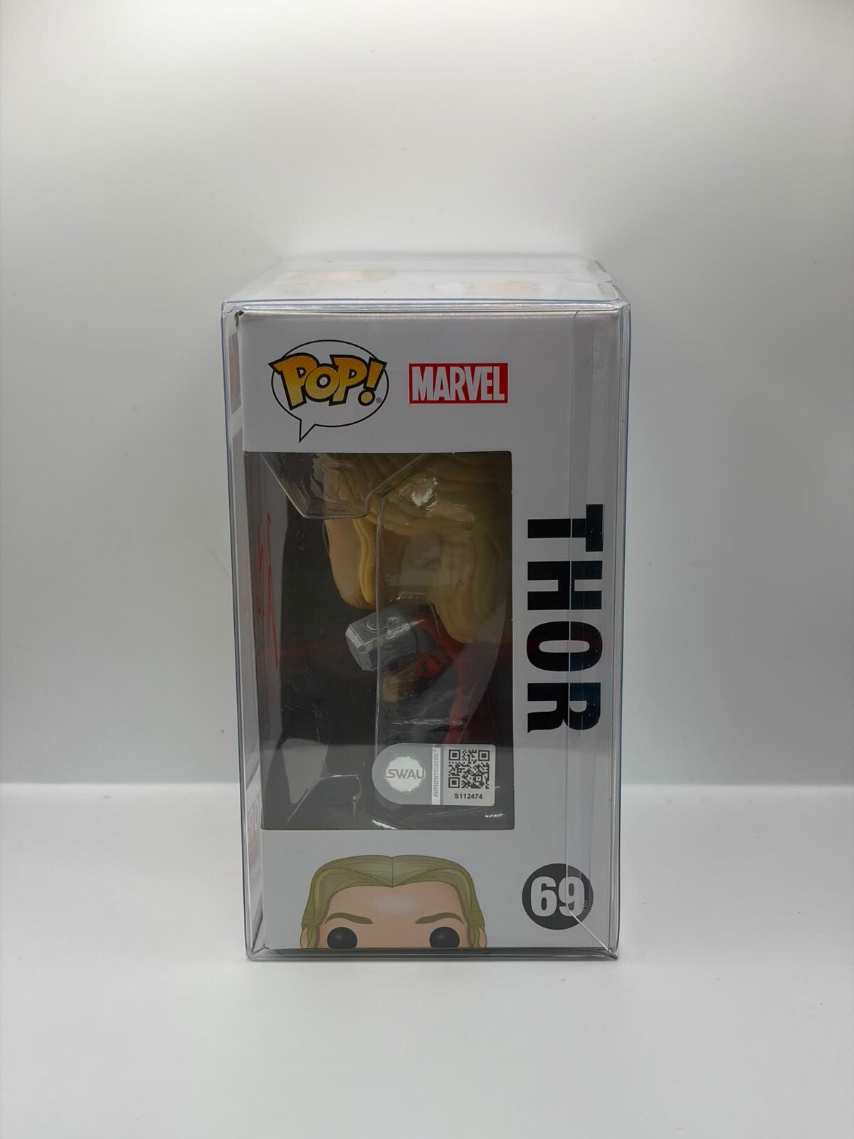 Funko Pop! Marvel Avengers Age of Ultron Thor #69 Vinyl Figure Signed