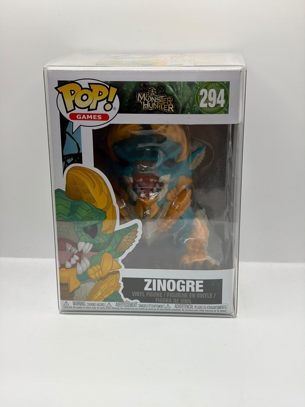 Funko Pop! Games Monster Hunter Zinogre #294 Vinyl Figure