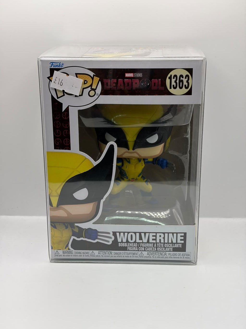 Funko Pop! Marvel Deadpool & Wolverine Wolverine #1363 Vinyl Figure