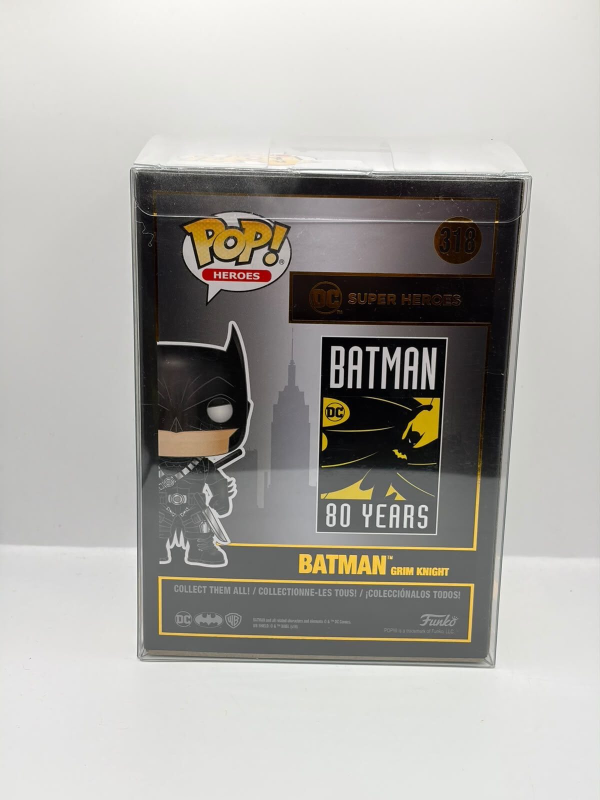 Funko Pop! Heroes Batman Grim Knight #318 Hot Topic Exclusive