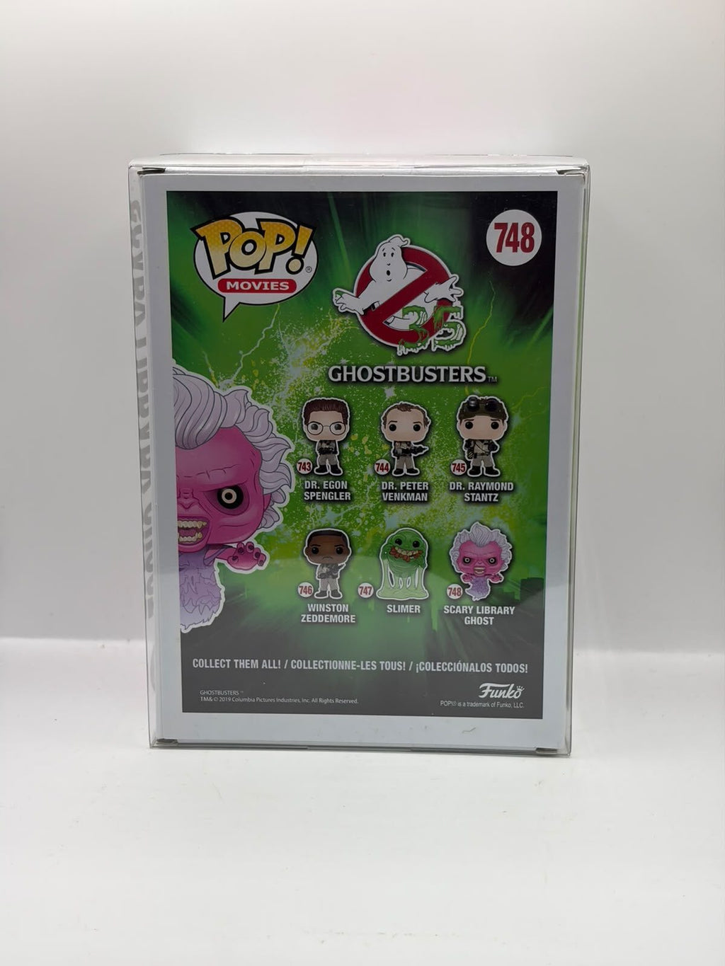 Funko Pop! Movies Ghostbusters Scary Library Ghost Vinyl Figure #748 Limited Edition